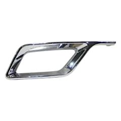 Решетка заднего бампера левая FAW X40 хром окантовка 1BA05078L