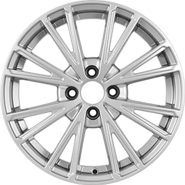 КиК Меандр-оригинал R15x6 4x100 ET50 CB60.1 Silver (Мятый обод)*