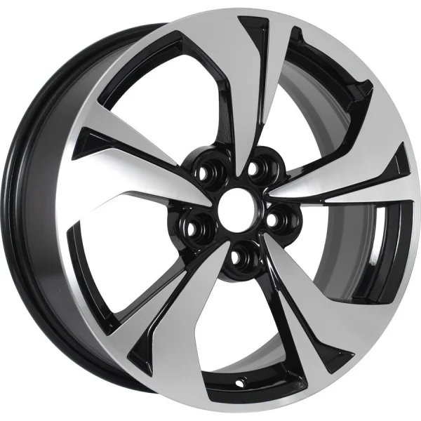 KHOMEN KHW1724 (Jac/Москвич 3) R17x7 5x108 ET40 CB54.1 Black_FP