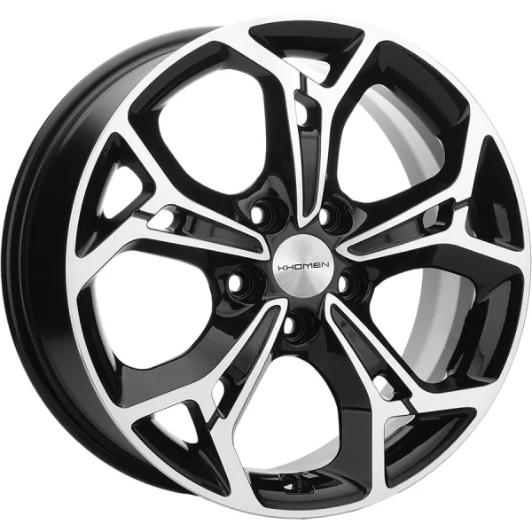 KHOMEN KHW1702 (ZV17_CX-5/Seltos) R17x7 5x114.3 ET50 CB67.1 Black_FP