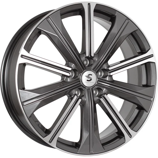 СКАД Premium Series КР013 (19_Audi Q5) R19x7 5x112 ET34 CB66.6 Diamond_gloss_graphite
