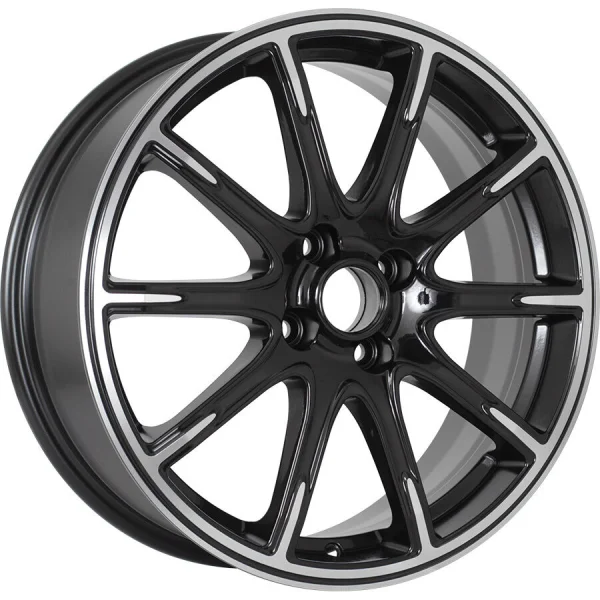 KHOMEN KHW1707(LadaVesta) R17x6.5 4x100 ET50 CB60.1 Black_FP